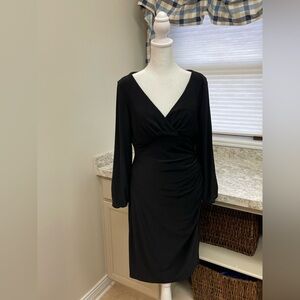 Ralph Lauren Black Long Sleeve Dress